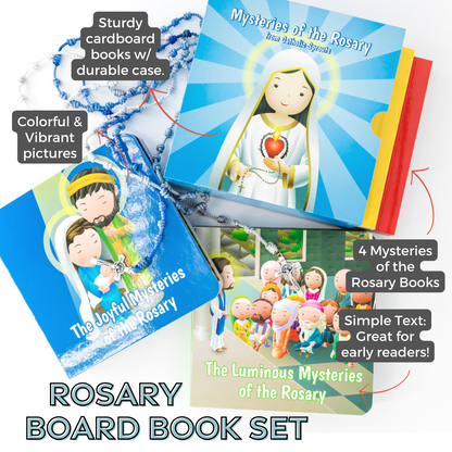 Mysteries of the Rosary Board Book Set