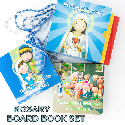 Mysteries of the Rosary Board Book Set