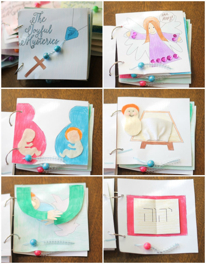 DIGITAL COPY: Printable Rosary Quiet Book