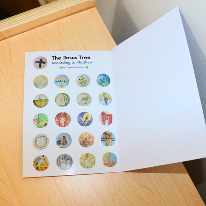 The Jesus Tree According to Matthew: Reusable Stickers and Poster ONLY