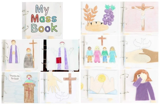 DIGITAL COPY: Printable Mass Quiet Book