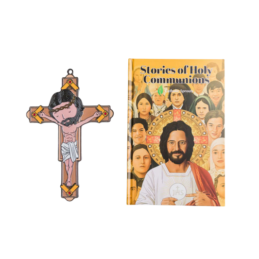 Stories of Holy Communion + Wall Crucifix