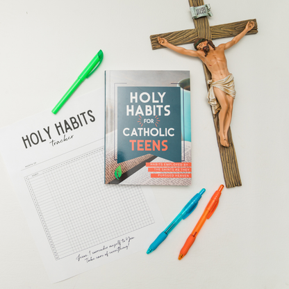 Prayer Journal + Holy Habits for Catholic Teens