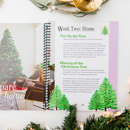 DIGITAL COPY: Catholic Sprouts Kids: Home Advent & Christmas Challenge