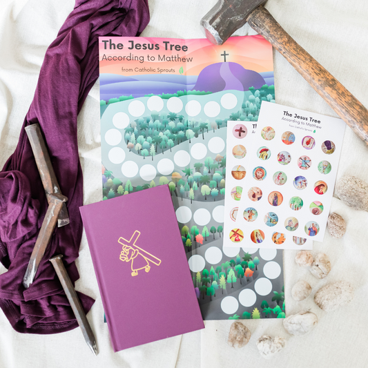 Jesus Tree Lenten Devotional Catholic Sprouts
