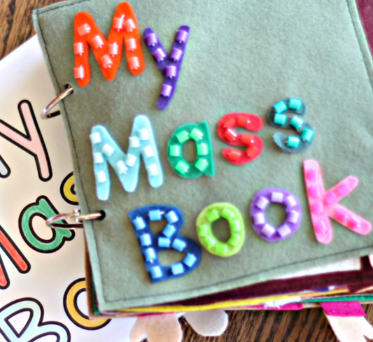 DIGITAL COPY: Mass Quiet Book Felt Pattern and Instructions