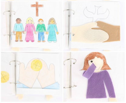 DIGITAL COPY: Printable Mass Quiet Book