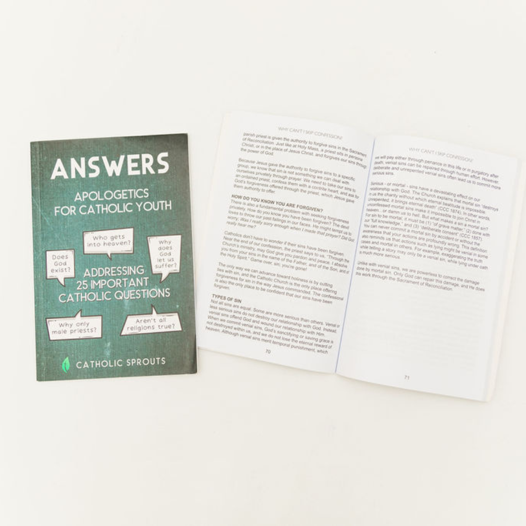 DIGITAL COPY: Answers: Apologetics for Catholic Youth