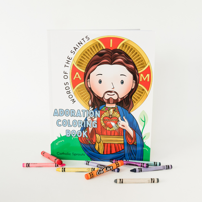 Adoration Coloring Book