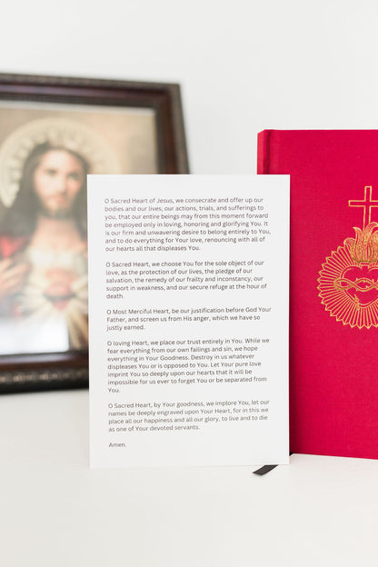 Write Our Name on Your Heart: Family Consecration to the Sacred Heart of Jesus
