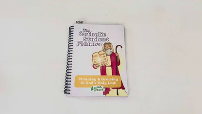 The Catholic Student Planner Featuring the 10 Commandments (2 Pack)